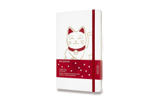 Obrázok Diář Moleskine A5 Maneki Neko 2021 tvrdé desky týdenní