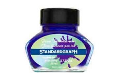 Standardgraph 572224 čučoriedkovo modrý fľaštičkový atrament 30 ml